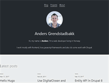 Tablet Screenshot of andeers.com